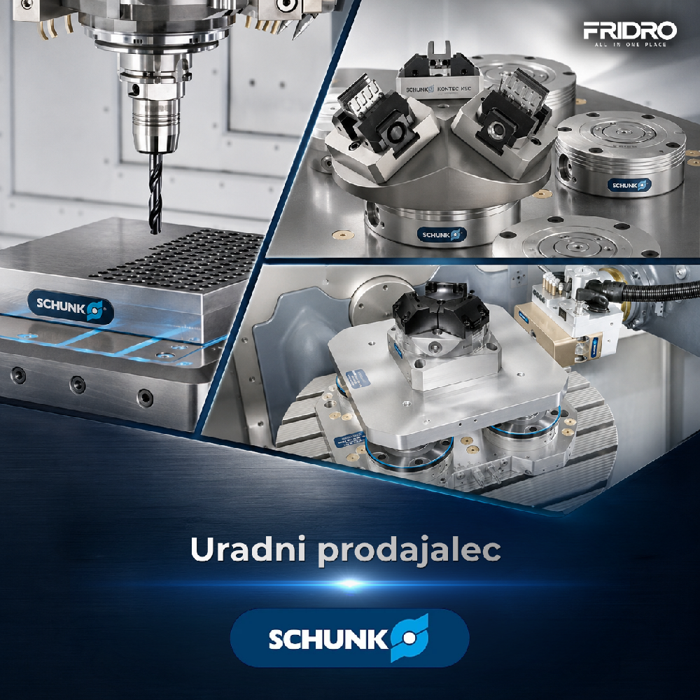 Fridro uradni prodajalec podjetja SCHUNK